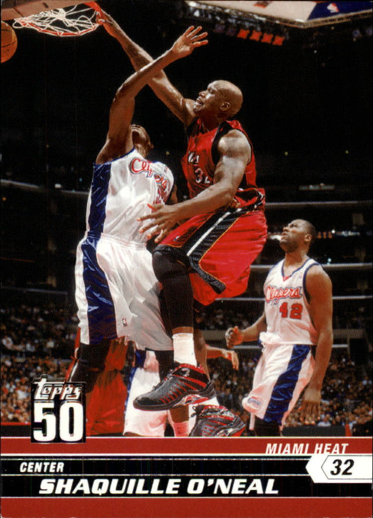 2007-08 Topps 50th Anniversary #14 Shaquille O'Neal