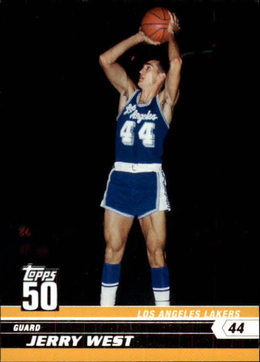 2007-08 Topps 50th Anniversary #48 Jerry West