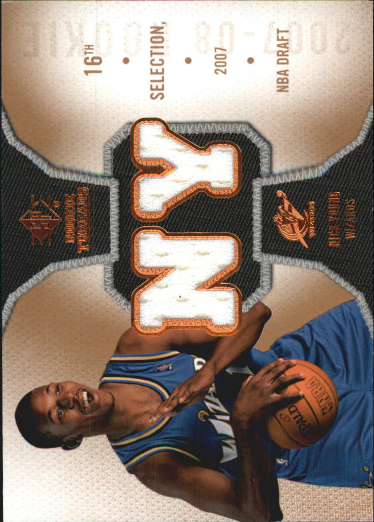 2007-08 SP Rookie Threads Rookie Threads #RTNY Nick Young