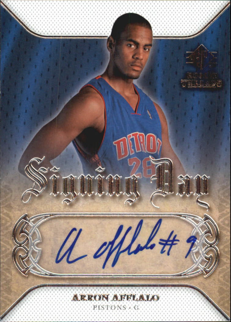 2007-08 SP Rookie Threads Signing Day #SDAA Arron Afflalo