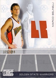 2007-08 Topps Luxury Box Rookie Relics #MB Marco Belinelli