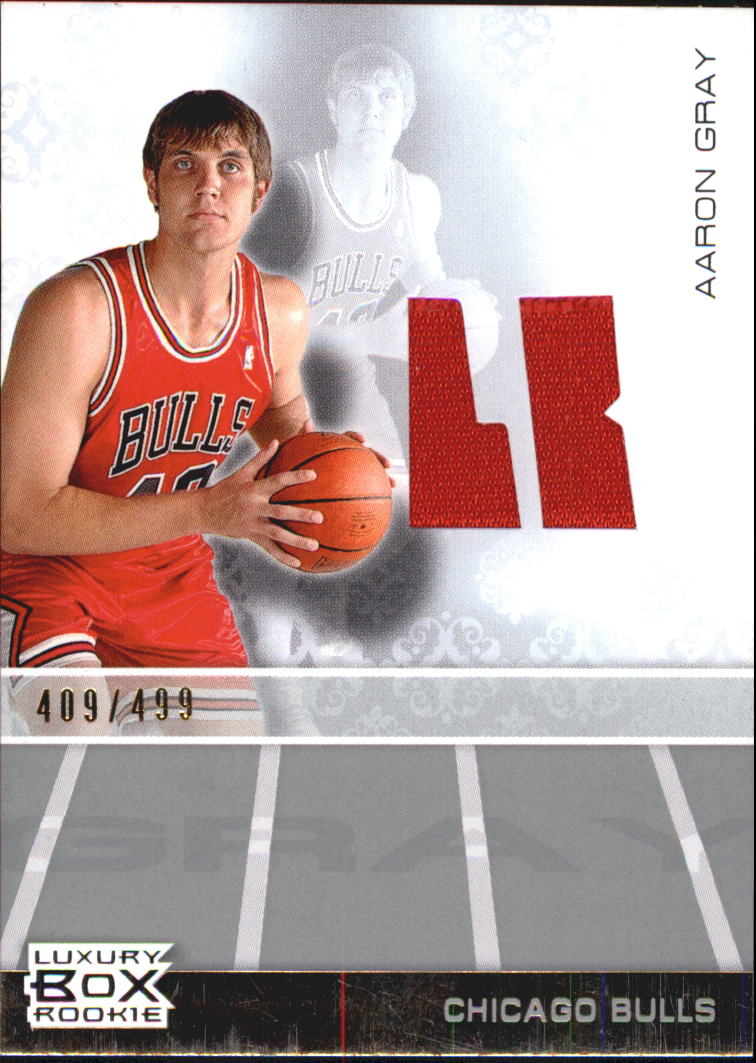 2007-08 Topps Luxury Box Rookie Relics #AG Aaron Gray