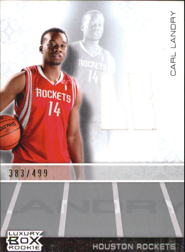 2007-08 Topps Luxury Box Rookie Relics #CL Carl Landry