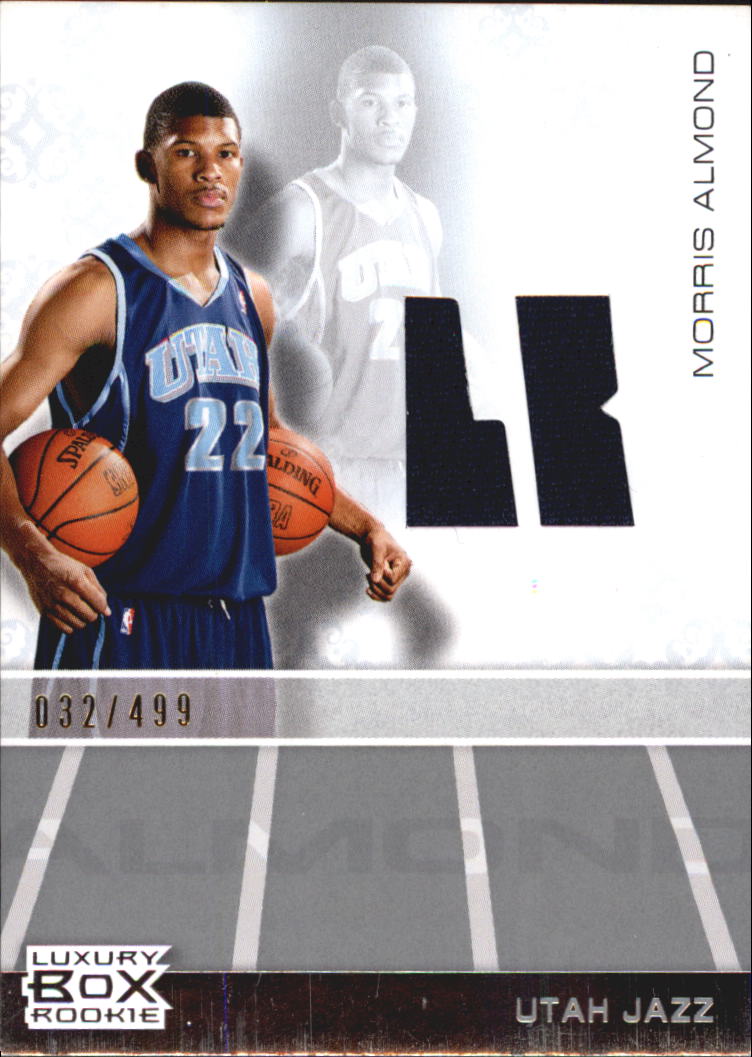 2007-08 Topps Luxury Box Rookie Relics #MA Morris Almond