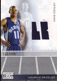 2007-08 Topps Luxury Box Rookie Relics #MC Mike Conley Jr.