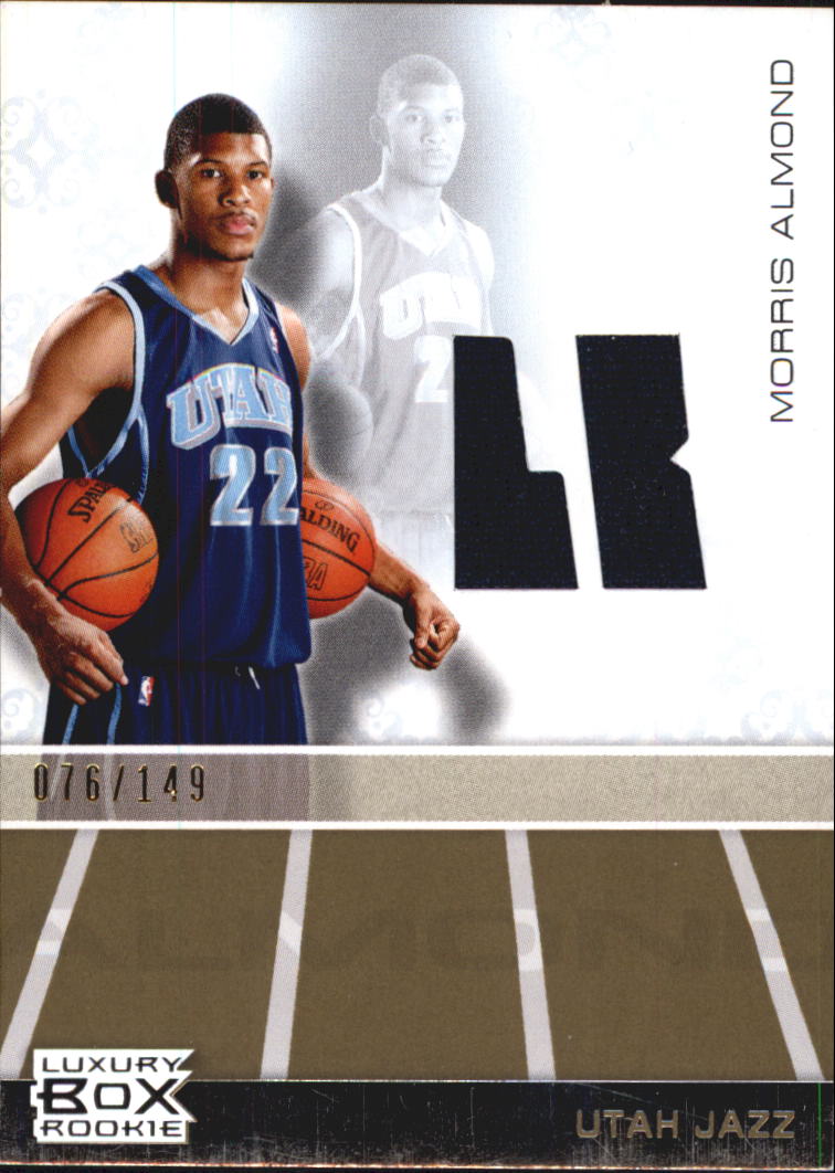 2007-08 Topps Luxury Box Rookie Relics Gold #MA Morris Almond