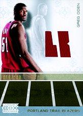 2007-08 Topps Luxury Box Rookie Relics Gold #GO Greg Oden
