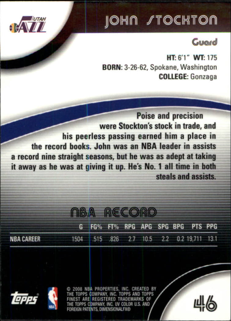 John Stockton cards (1989-2021) Jazz - You Choose - Bild 248 von 284