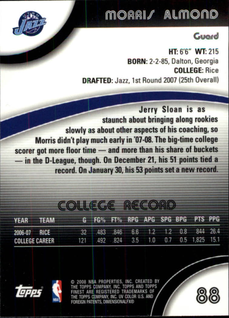 A1557- 2007-08 Finest Bk Card #s 1-100 +Inserts -You Pick- 15+ FREE US SHIP - Picture 115 of 141