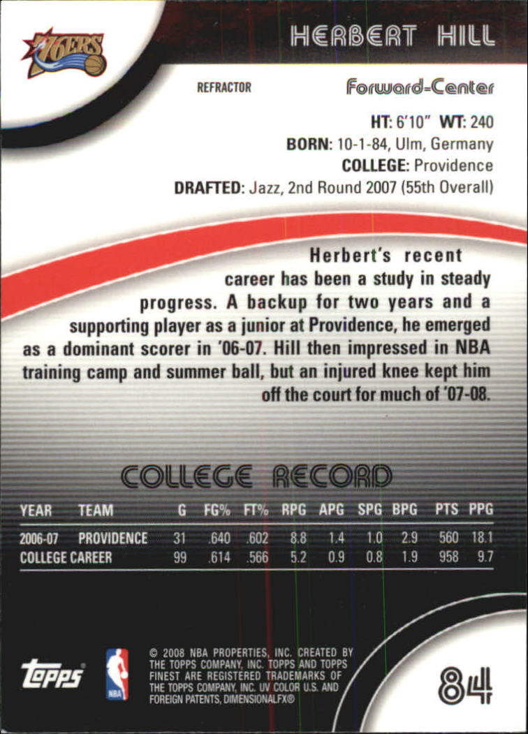 A1557- 2007-08 Finest Bk Card #s 1-100 +Inserts -You Pick- 15+ FREE US SHIP - Picture 137 of 141