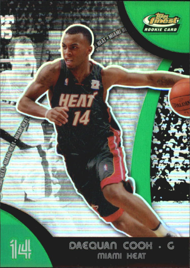 2007-08 Finest Refractors Green BASKETBALL You Pick - Picture 10 of 13