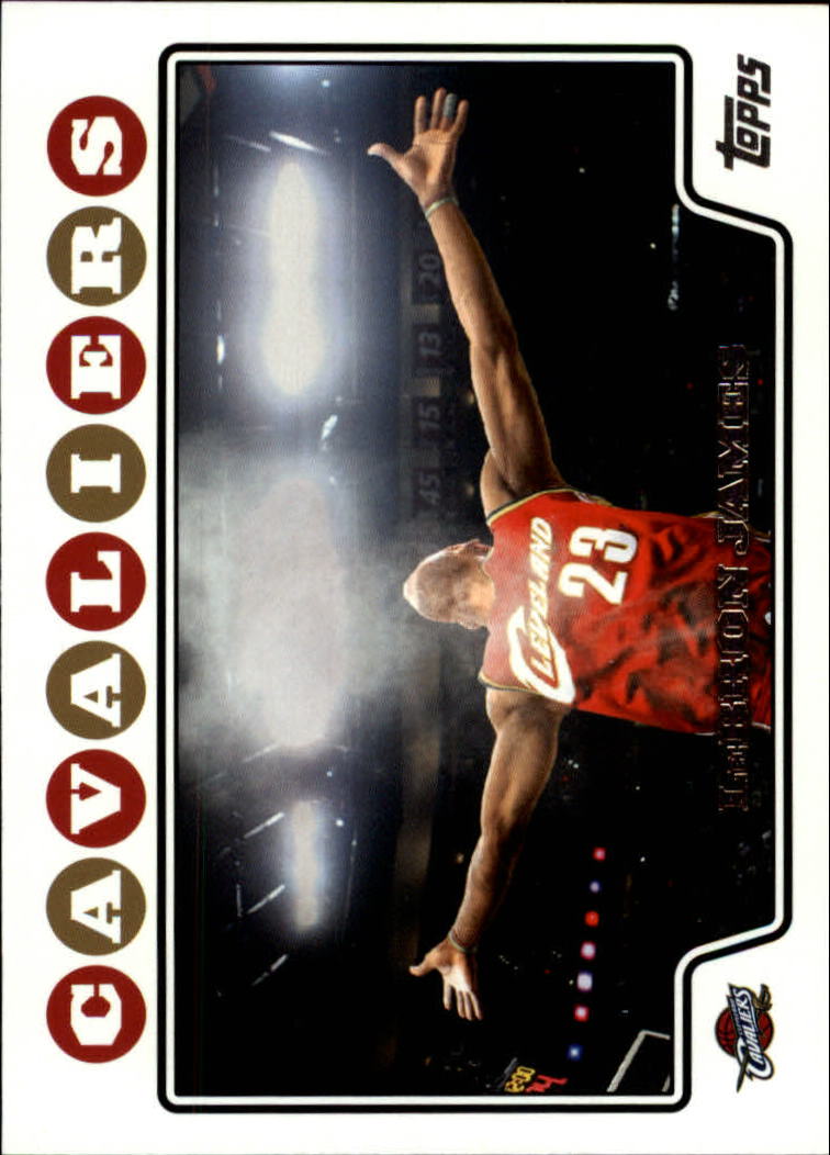 2008-09 Topps #23 LeBron James