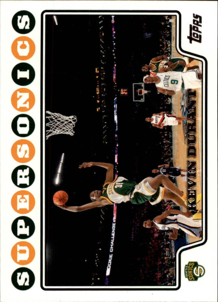 2008-09 Topps #156 Kevin Durant