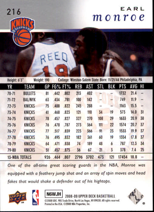 B2204- 2008-09 Upper Deck Bk Cards 1-266 +Inserts -You Pick- 15+ FREE US SHIP - Picture 369 of 423