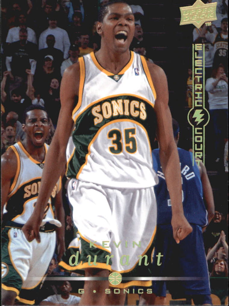 2008-09 Upper Deck Electric Court Gold #177 Kevin Durant