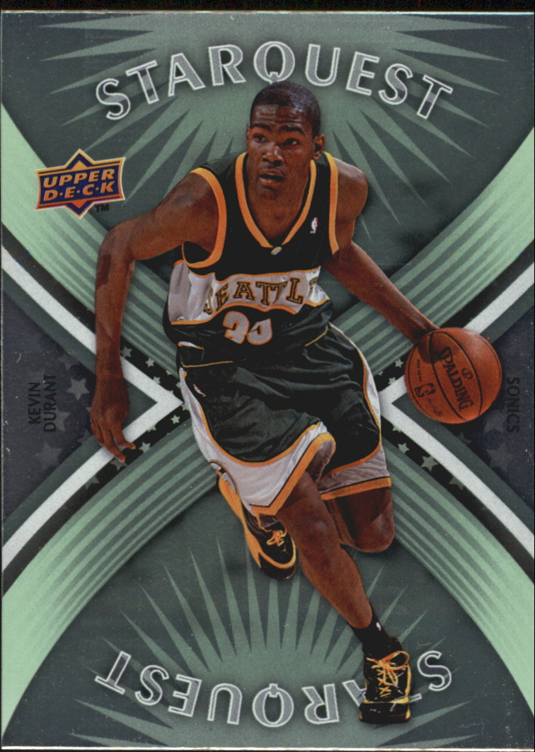 2008-09 Upper Deck First Edition Starquest Green #SQ9 Kevin Durant