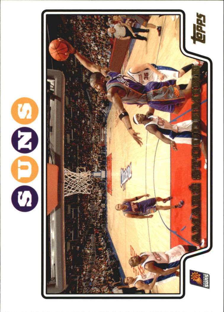 2008-09 Topps Gold Foil #91 Amare Stoudemire