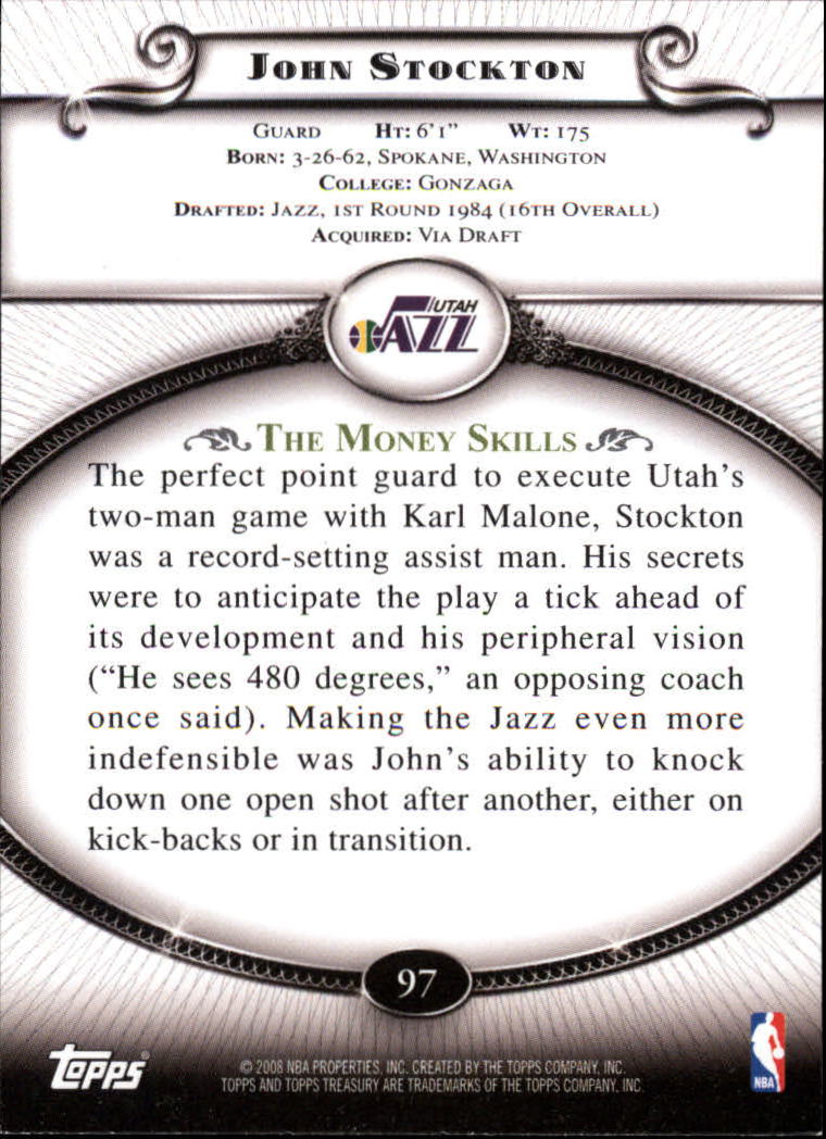 John Stockton cards (1989-2021) Jazz - You Choose - Bild 252 von 284
