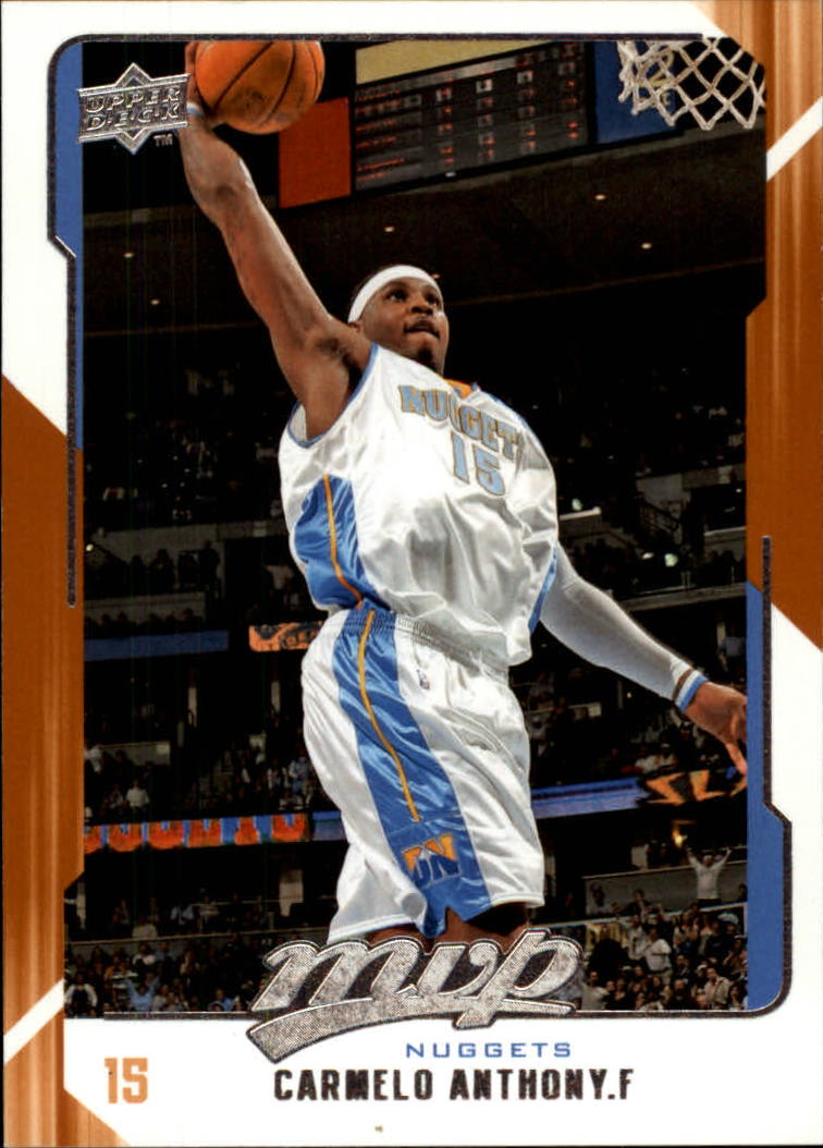 2008-09 Upper Deck MVP #37 Carmelo Anthony