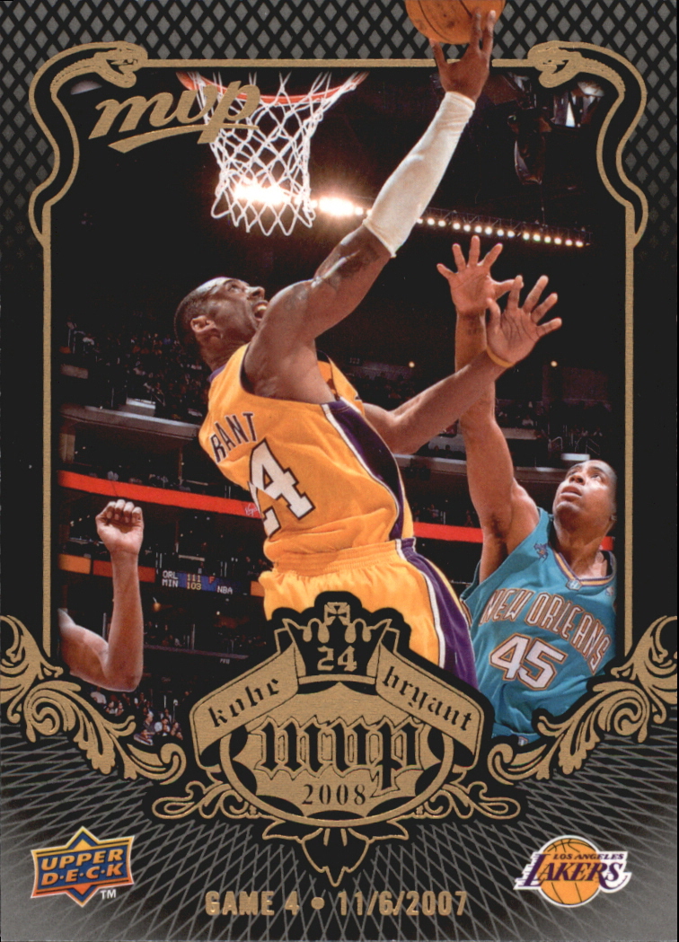 2008-09 Upper Deck MVP Kobe MVP #KB4 Kobe Bryant
