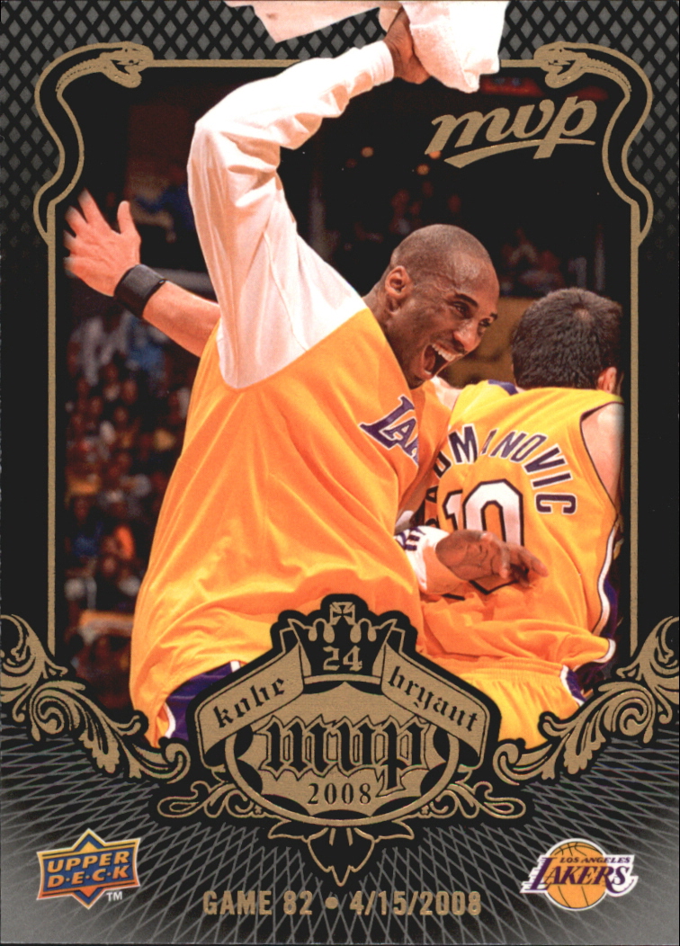 2008-09 Upper Deck MVP Kobe MVP #KB19 Kobe Bryant - NM-MT