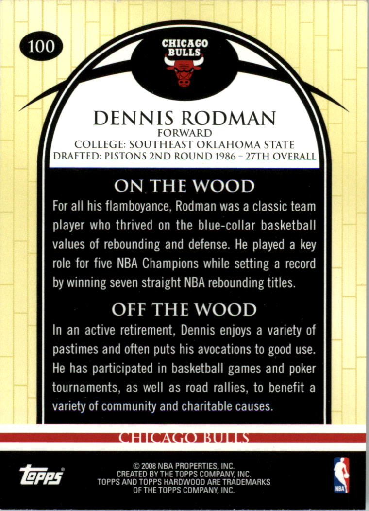 Dennis Rodman cards (1989-2022) Bulls Pistons Spurs Lakers - You Choose - Picture 152 of 168