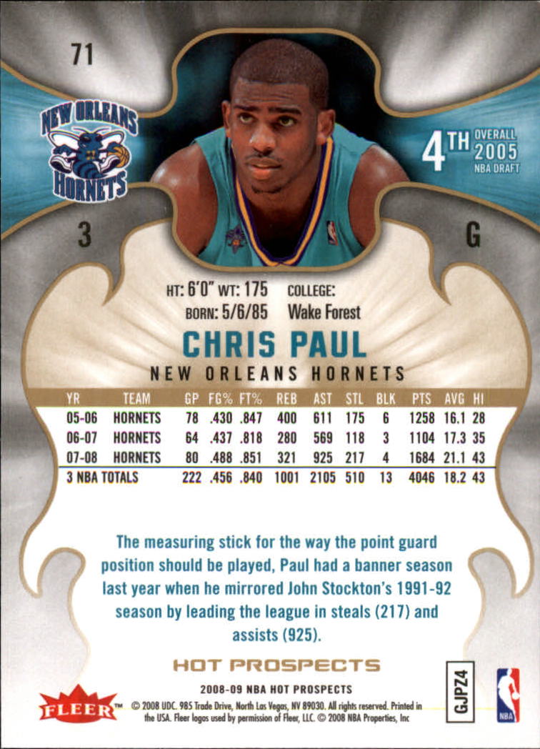 Chris Paul cards (2006-2023) Suns Thunder Rockets Clippers Hornets - You Choose - Picture 29 of 203