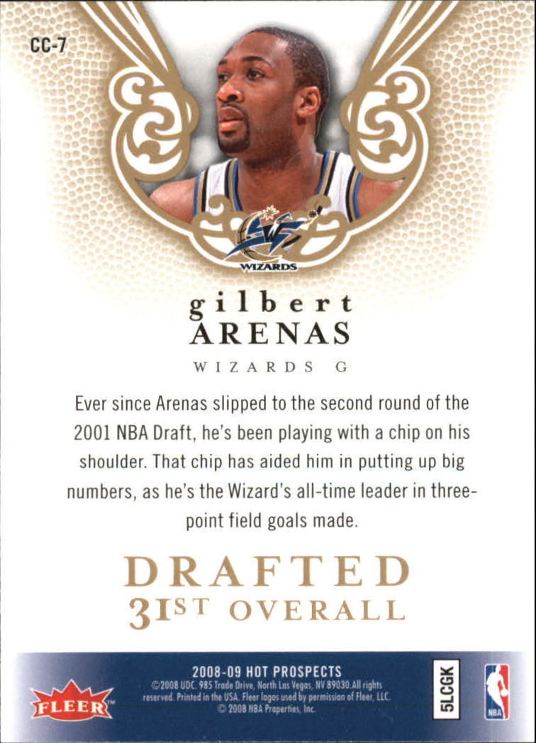 Tarjetas ""Insertar"" de baloncesto Hot Prospects 2008/2009 - Imagen 15 de 31