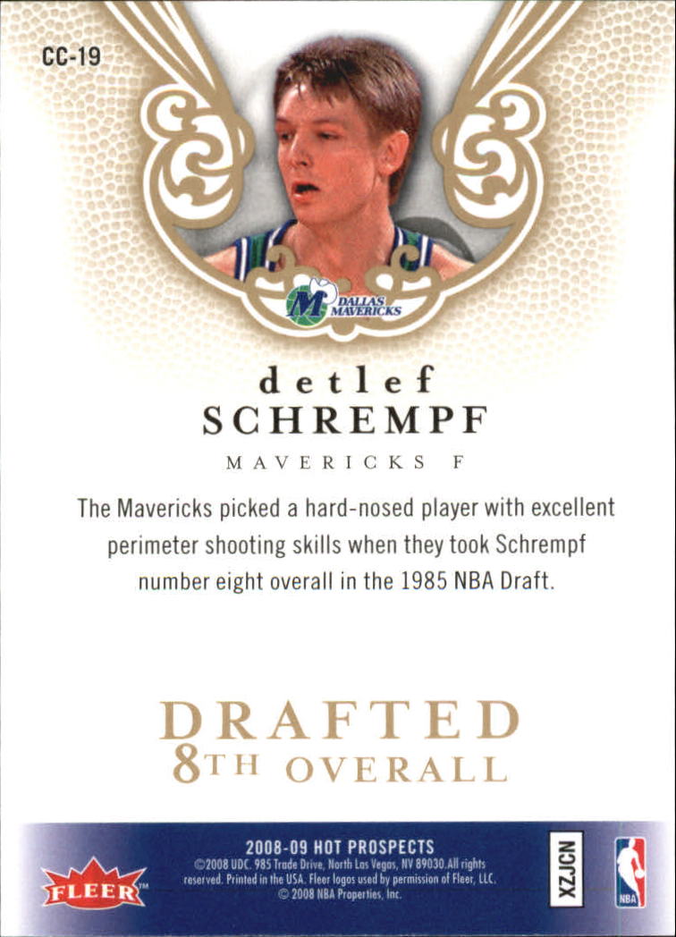 Tarjetas ""Insertar"" de baloncesto Hot Prospects 2008/2009 - Imagen 17 de 31