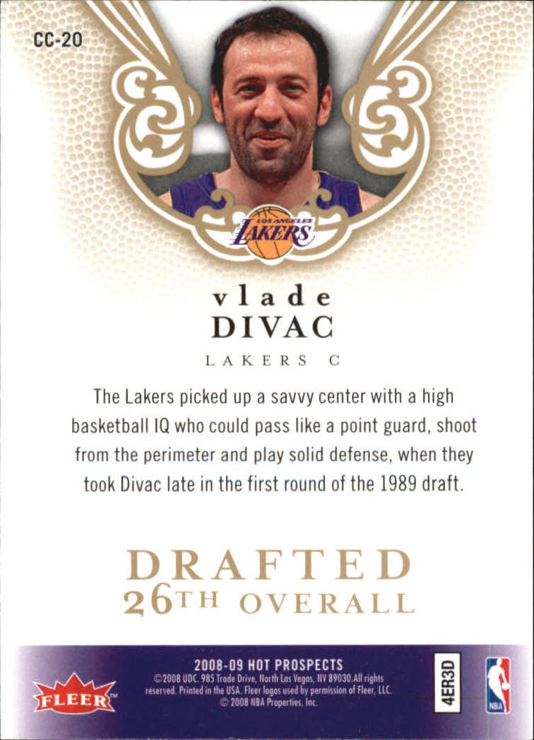 Tarjetas ""Insertar"" de baloncesto Hot Prospects 2008/2009 - Imagen 19 de 31