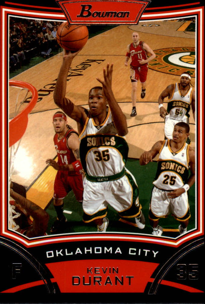 2008-09 Bowman #69 Kevin Durant