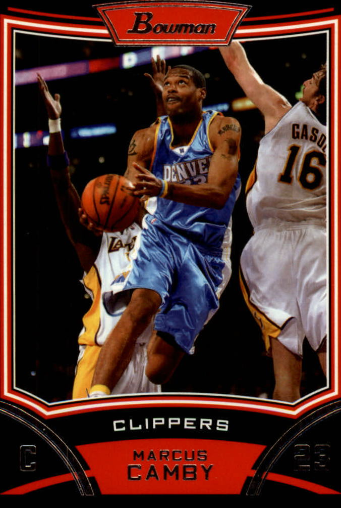 2008-09 Bowman #77 Marcus Camby
