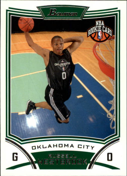 2008-09 Bowman #114 Russell Westbrook RC