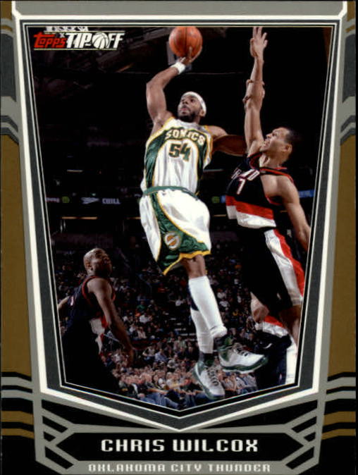 2008-09 Topps Tip-Off Gold #62 Chris Wilcox