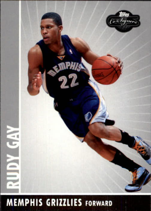2008-09 Topps Co-Signers #25 Rudy Gay