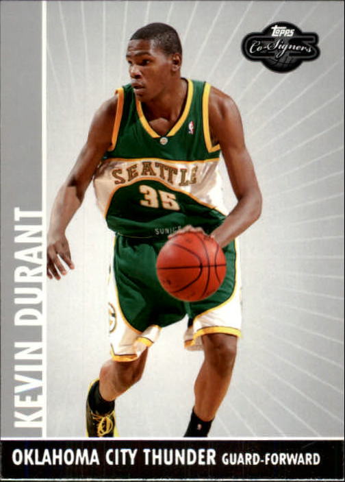 2008-09 Topps Co-Signers #35 Kevin Durant