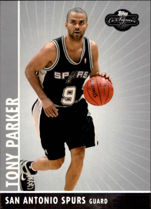 2008-09 Topps Co-Signers #65 Tony Parker