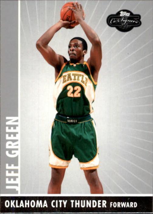 2008-09 Topps Co-Signers #79 Jeff Green