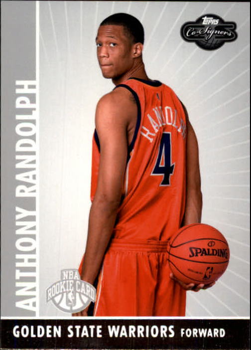 2008-09 Topps Co-Signers #113 Anthony Randolph RC