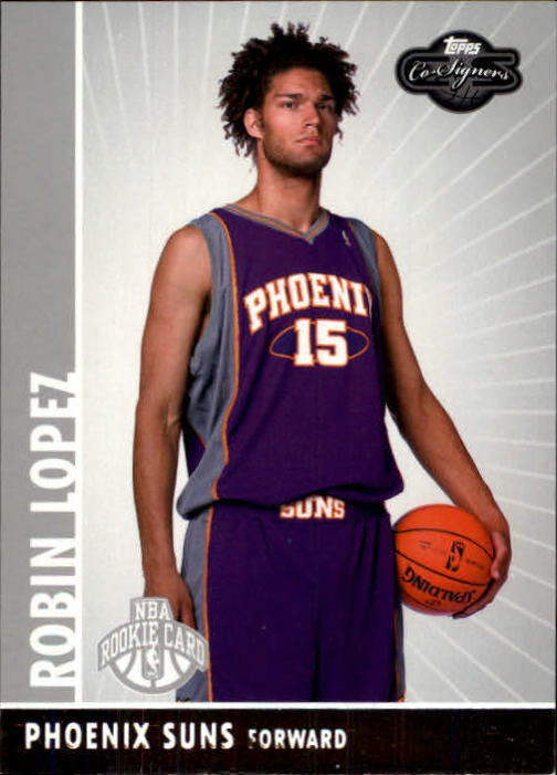 2008-09 Topps Co-Signers #114 Robin Lopez RC
