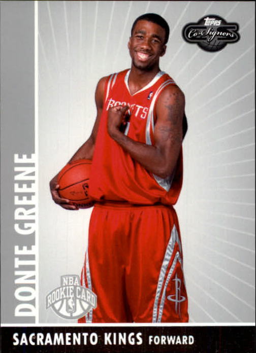 2008-09 Topps Co-Signers #123 Donte Greene RC