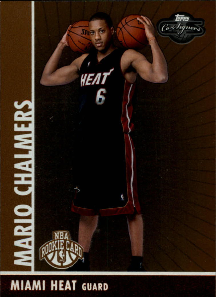 2008-09 Topps Co-Signers Bronze #128 Mario Chalmers
