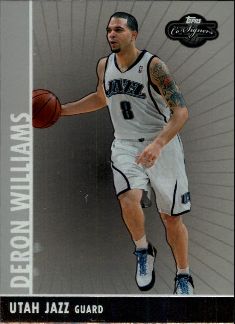 2008-09 Topps Co-Signers Silver #28 Deron Williams