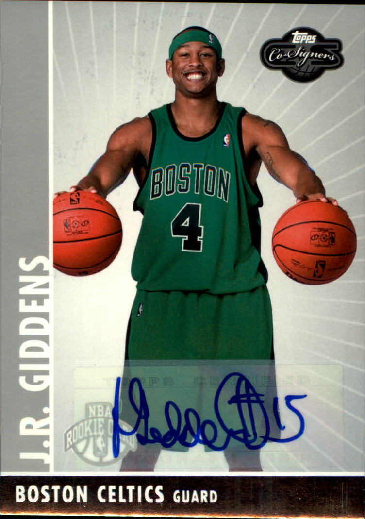2008-09 Topps Co-Signers Rookie Autographs #126 J.R. Giddens C