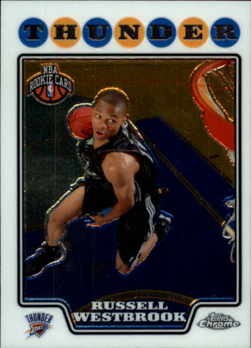 2008-09 Topps Chrome #184 Russell Westbrook RC