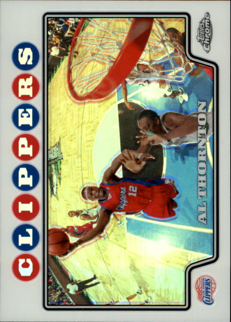 2008/2009 Topps Chrome Basketball « Refractors » Parallel Cards