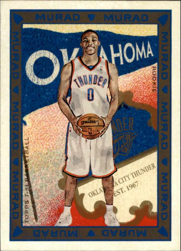 2008-09 Topps T51 Murad #174A Russell Westbrook Red RC