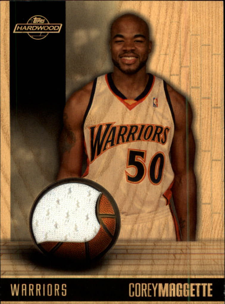2008-09 Topps Hardwood Relics #HRCM Corey Maggette