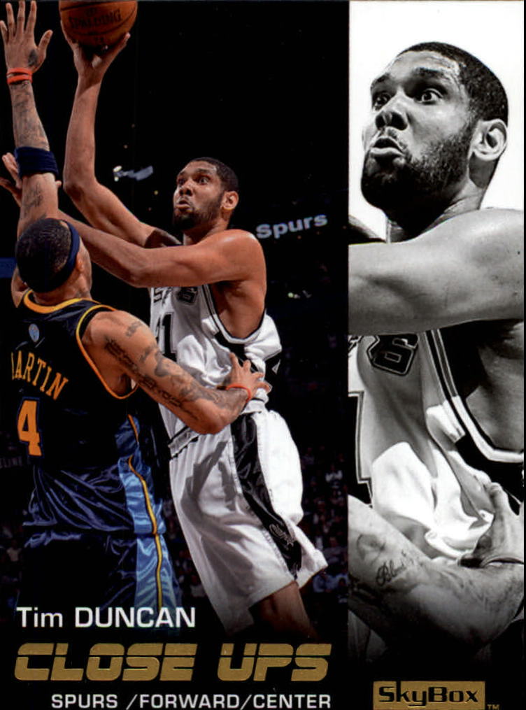Tim Duncan cards (1998-2016) Spurs - You Choose - Bild 224 von 294
