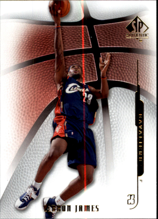 2008-09 SP Authentic #58 LeBron James